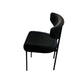 Kitchen Upholstered Armless Chair Industrial Open Back Dining Chair Black 1 Piece Clearhalo 'Dining Chairs' 'Dining Tables & Seating' 'dining_chair' 'furn' 'furn_dining_chair' 'Furniture' 'Kitchen & Dining Furniture' 7075541