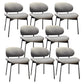 Kitchen Industrial Dining Chair Open Back Upholstered Armless Chair