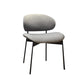 Kitchen Industrial Dining Chair Open Back Upholstered Armless Chair