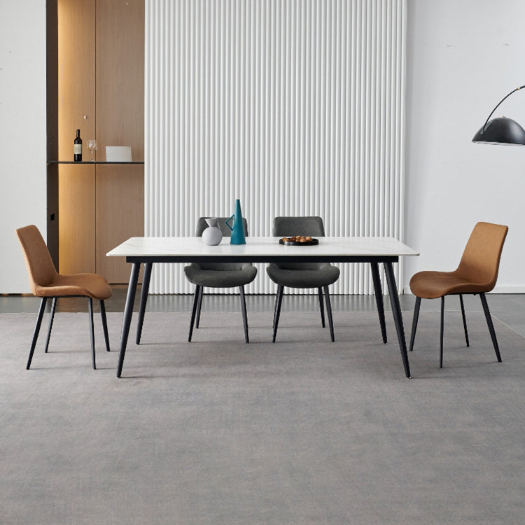 Muebles de piedra de cocina nórdicos 1/5/7 PCS Altura estándar COMINACIÓN CORCES