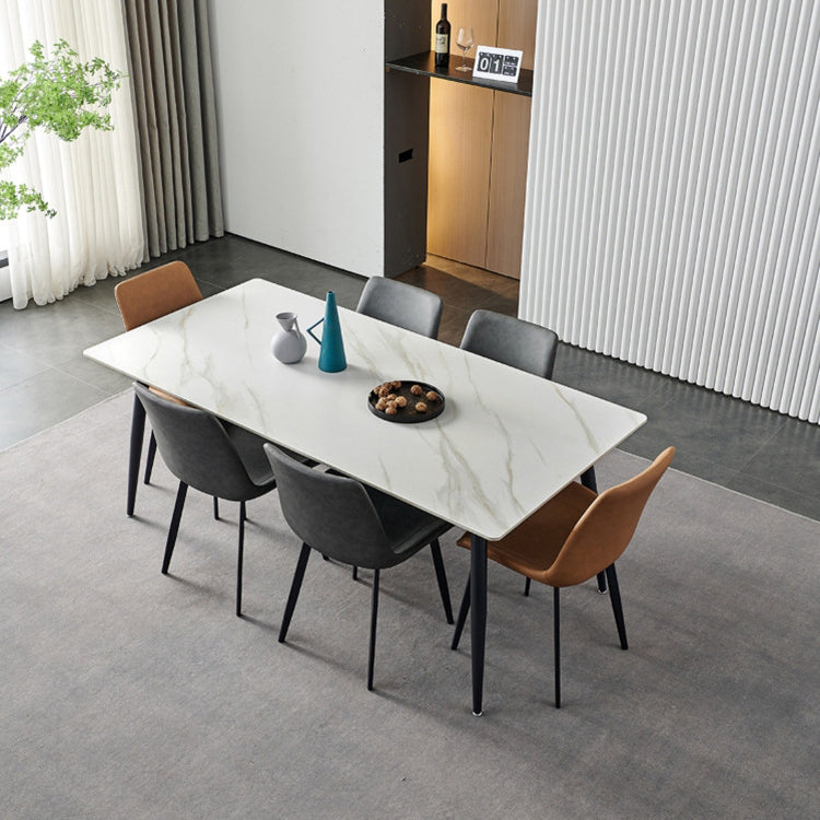 Muebles de piedra de cocina nórdicos 1/5/7 PCS Altura estándar COMINACIÓN CORCES