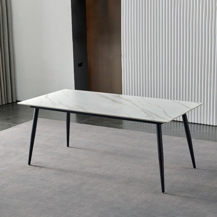 Muebles de piedra de cocina nórdicos 1/5/7 PCS Altura estándar COMINACIÓN CORCES