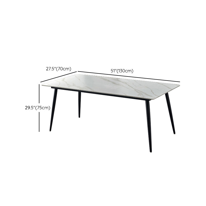 Muebles de piedra de cocina nórdicos 1/5/7 PCS Altura estándar COMINACIÓN CORCES