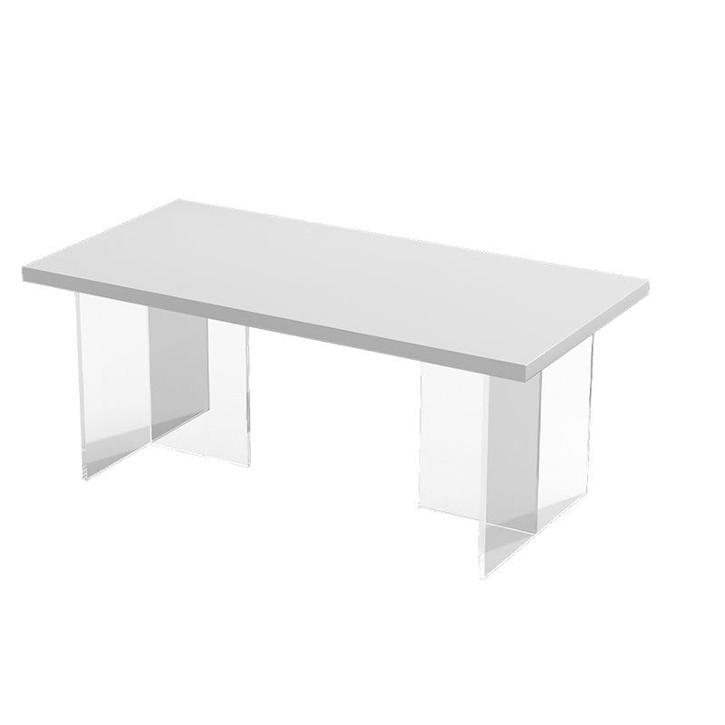 Moderne Rechteckstein -Esstisch 1/4/5 Stück Essset für Esszimmer