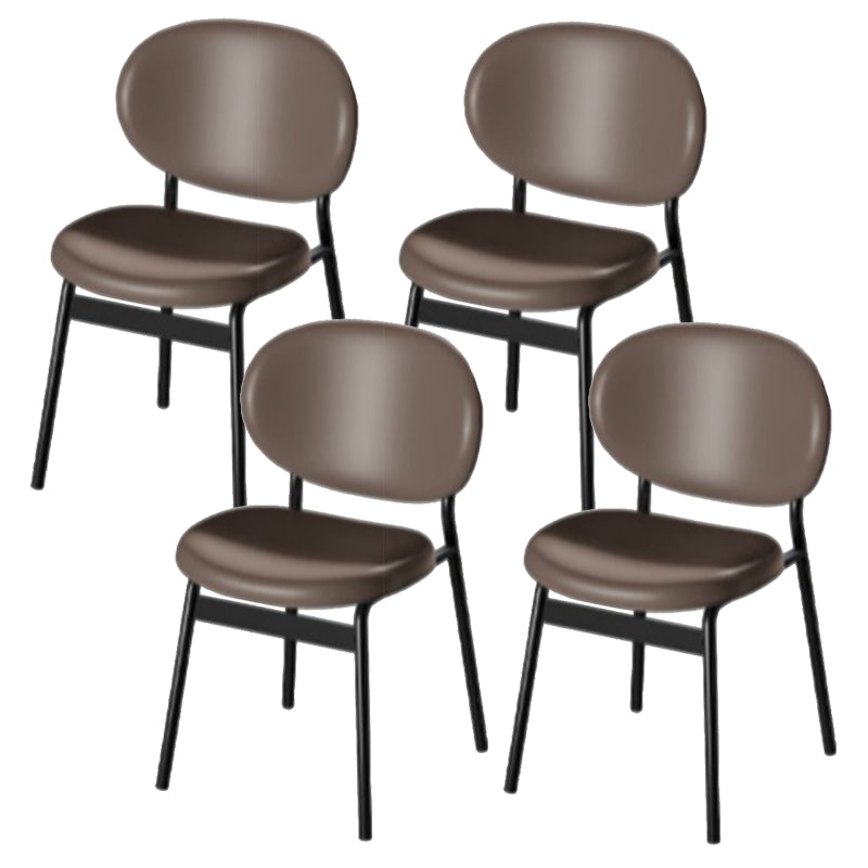 Moderne Rechteckstein -Esstisch 1/4/5 Stück Essset für Esszimmer