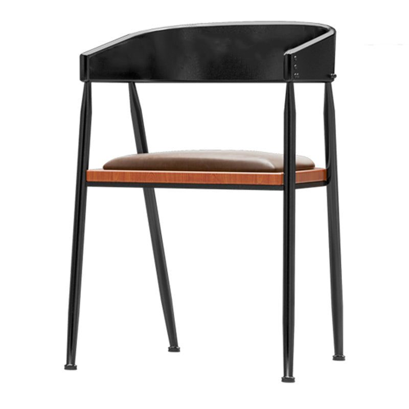 Modern Solid Wood Furniture 1/3/5 Pcs Standard Height Dining Room Table Set 1 Brown Chair Clearhalo 'Dining Room Sets' 'Dining Tables & Seating' 'dining_room_set' 'furn' 'furn_dining_room_set' 'Furniture' 'Kitchen & Dining Furniture' 7075734