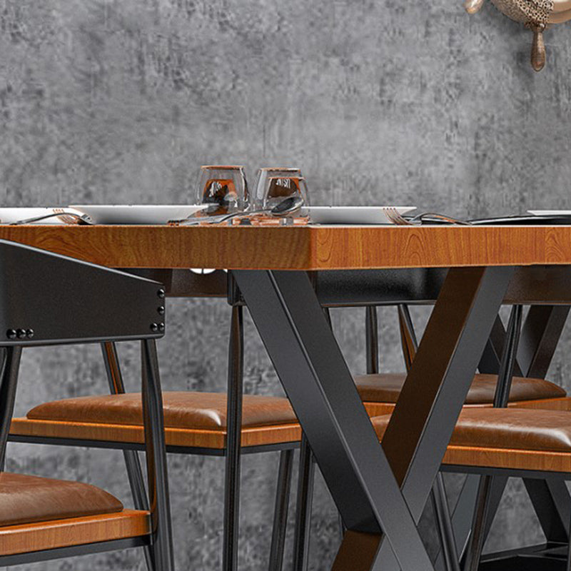 Modern Solid Wood Furniture 1/3/5 Pcs Standard Height Dining Room Table Set Clearhalo 'Dining Room Sets' 'Dining Tables & Seating' 'dining_room_set' 'furn' 'furn_dining_room_set' 'Furniture' 'Kitchen & Dining Furniture' 7075737