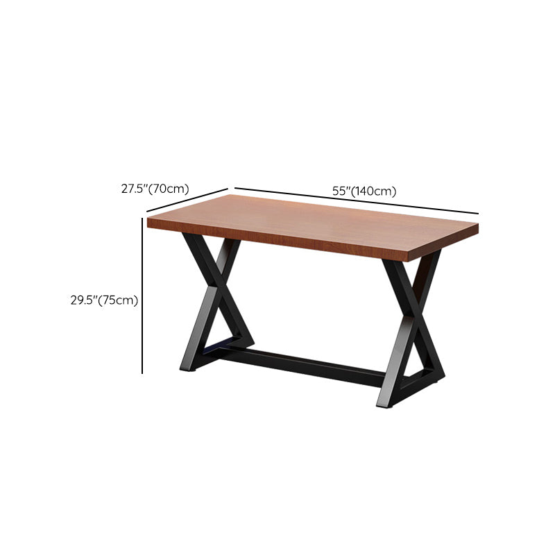 Modern Solid Wood Furniture 1/3/5 Pcs Standard Height Dining Room Table Set Clearhalo 'Dining Room Sets' 'Dining Tables & Seating' 'dining_room_set' 'furn' 'furn_dining_room_set' 'Furniture' 'Kitchen & Dining Furniture' 7075739