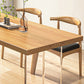 Juego de mesa de comedor acrílico moderno 1/2/5/7 PCS Set de muebles de comedor de madera natural