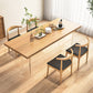 Juego de mesa de comedor acrílico moderno 1/2/5/7 PCS Set de muebles de comedor de madera natural