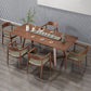 Modern Medium Wood Furniture 1/3/4/5 Pcs Standard Height Dining Room Table Set