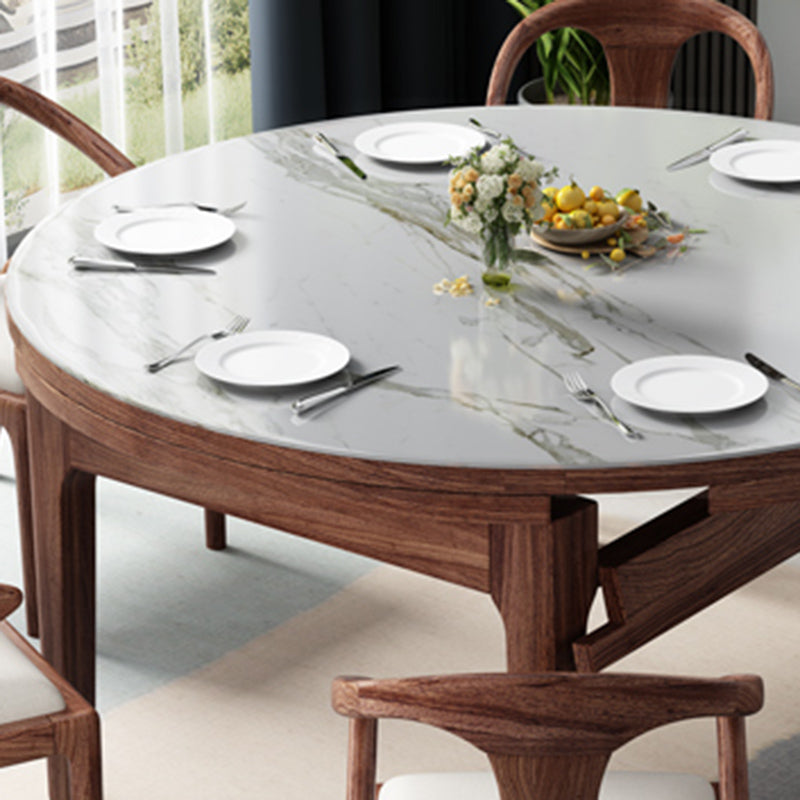 コンテンポラリーダイニングセット1/7 PCS標準の高さのダイニングセットセルフ保存の葉