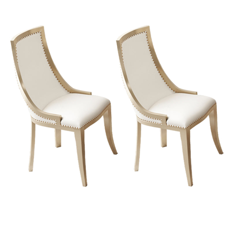 Juego de mesa de comedor de piedra blanca moderna 1/2/5/7 PCS Altura estándar Set de comedor formal