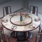 Modern 1/2/7 Pieces Furniture Round Stone Dining Set for Kitchen