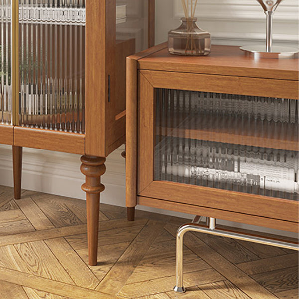 Scandinavian TV Stand Console Solid Wood TV Media Stand with Drawers Clearhalo 'furn' 'furn_tv_stands_entertainment_centers' 'Furniture' 'Living Room Furniture' 'TV Stands & Entertainment Centers' 'TV Stands & Media Storage Furniture' 'tv_stands_entertainment_centers' 7076425