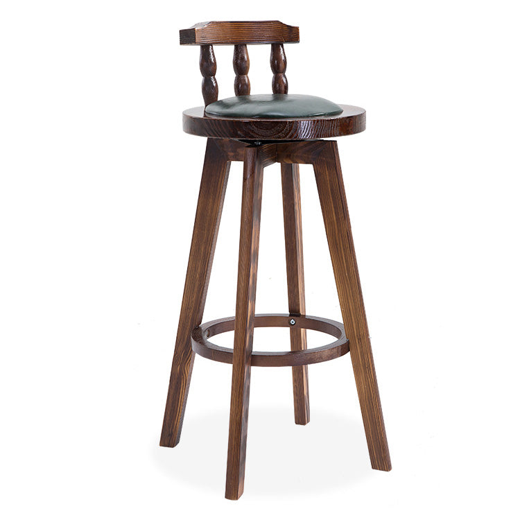 Solid Wood Pub Dining Set Contemporary 1/2/3 Pieces Table and Stool Set Clearhalo 'Bar Furniture' 'furn' 'furn_home_bar_bar_sets' 'Furniture' 'Home Bars & Bar Sets' 'home_bar_bar_sets' 'Kitchen & Dining Furniture' 7076737