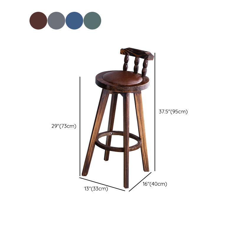 Solid Wood Pub Dining Set Contemporary 1/2/3 Pieces Table and Stool Set Clearhalo 'Bar Furniture' 'furn' 'furn_home_bar_bar_sets' 'Furniture' 'Home Bars & Bar Sets' 'home_bar_bar_sets' 'Kitchen & Dining Furniture' 7076746