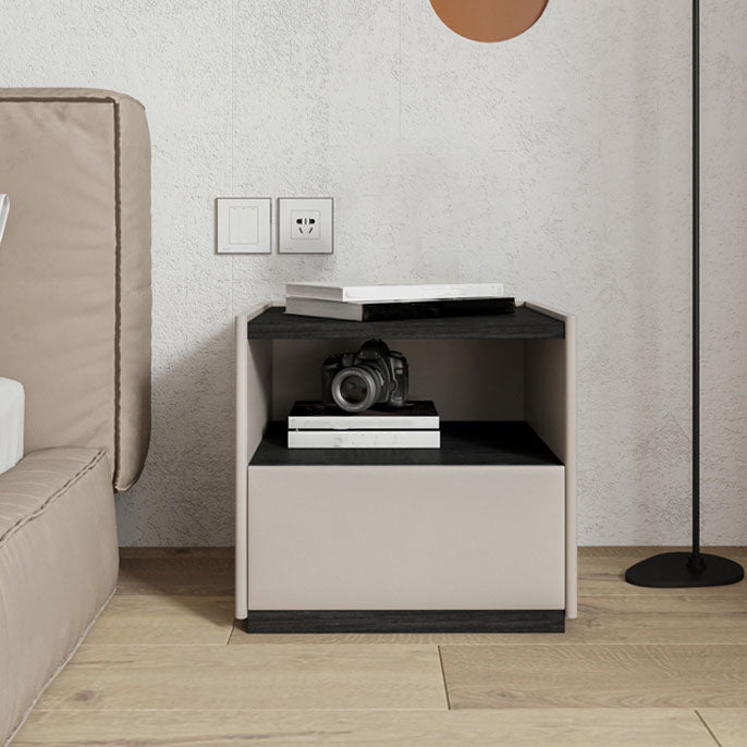 Table table de chevet de table moderne en bois pour chambre à coucher