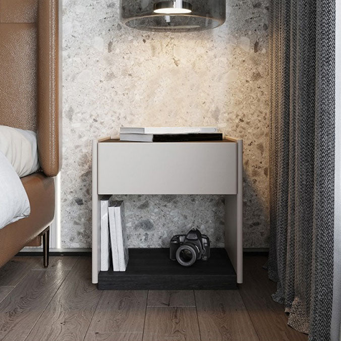 Table table de chevet de table moderne en bois pour chambre à coucher