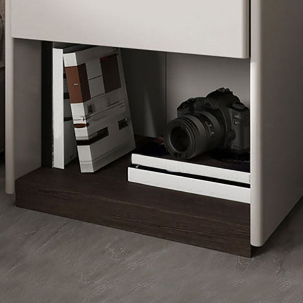 Table table de chevet de table moderne en bois pour chambre à coucher