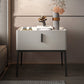 Wooden Accent Table Nightstand Modern Bedside Cabinet with Drawer