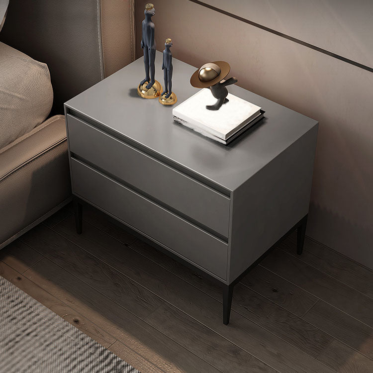 Modern Accent Table Nightstand Faux Wood Bedside Cabinet for Bedroom Clearhalo 'Bedroom Furniture' 'furn' 'furn_night_stand' 'Furniture' 'night_stand' 'Nightstands' 7078026