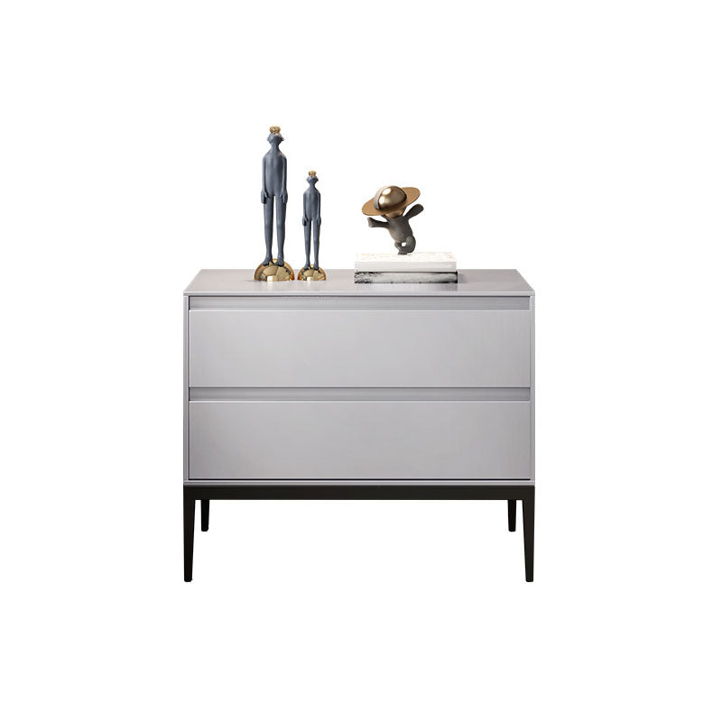 Table de chevet de table à accent moderne armoire au chevet en bois pour chambre à coucher