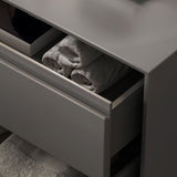 Table de chevet de table à accent moderne armoire au chevet en bois pour chambre à coucher