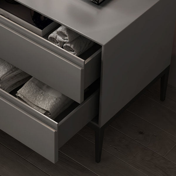 Table de chevet de table à accent moderne armoire au chevet en bois pour chambre à coucher