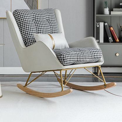 Salon Light Luxury Chaise à bascule moderne chaise de canapé paresseux de la famille moderne