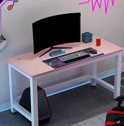 Industrial Gaming Desk Antique Finish Holzschreibtisch mit Metallbeinen