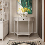 Tavolo da console moderno della metà del secolo Tavolo di accento in legno per Hall