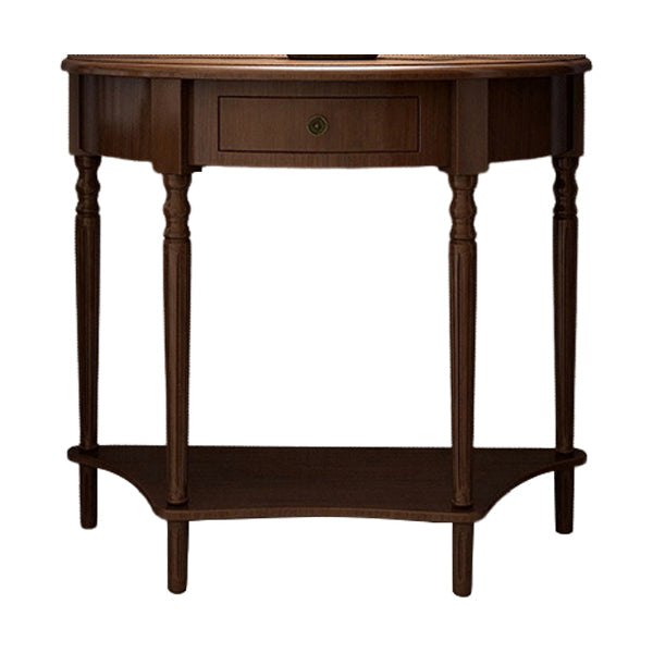 Tavolo da console moderno della metà del secolo Tavolo di accento in legno per Hall