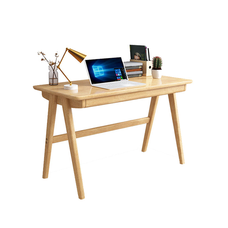 Rectangular Shaped Office Table Wooden Writing Desk for Home Clearhalo 'furn' 'furn_office_desk' 'Furniture' 'Office Desks' 'Office Furniture' 'office_desk' 7082384