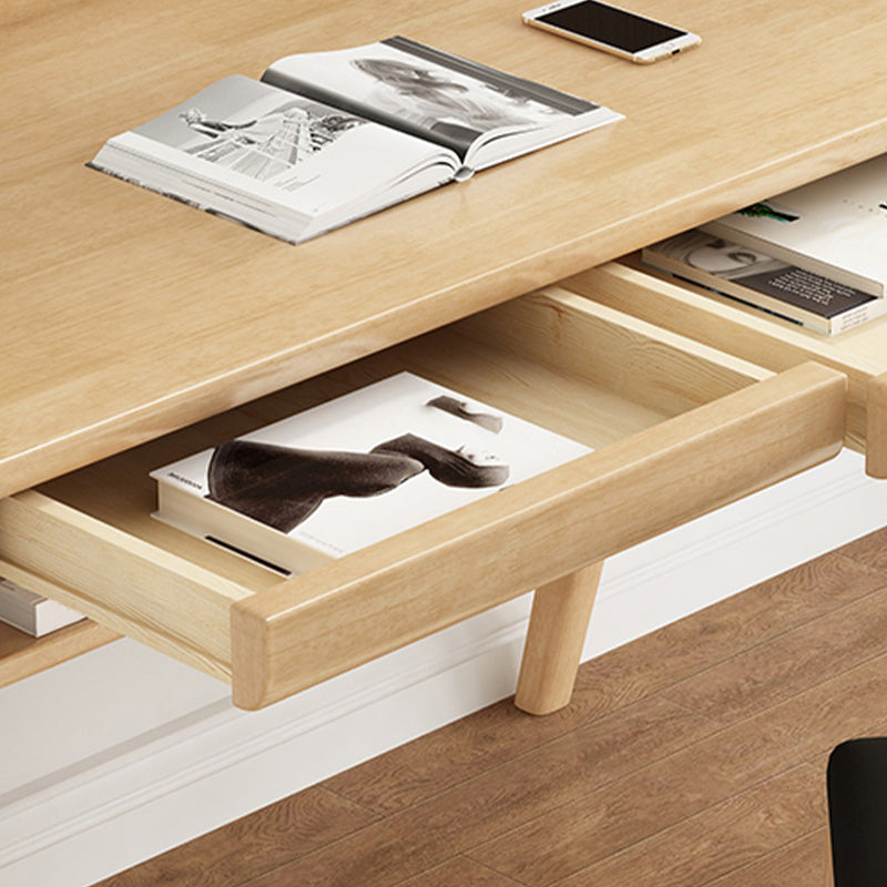 Rectangular Shaped Office Table Wooden Writing Desk for Home Clearhalo 'furn' 'furn_office_desk' 'Furniture' 'Office Desks' 'Office Furniture' 'office_desk' 7082390