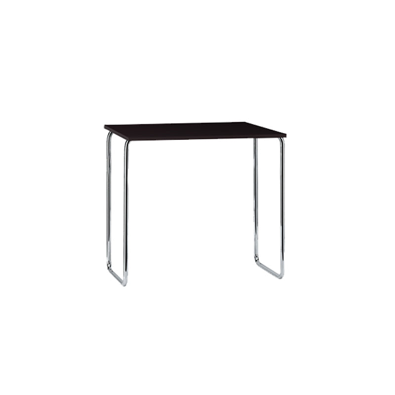 Table de tareas de forma rectangular de escritorio de estilo moderno de vidrio con 2 legs para el hogar