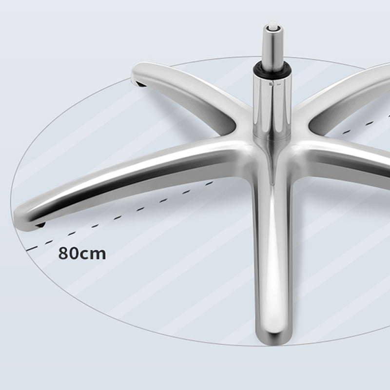 Chaise moderne en cuir en cuir réglable Hauteur de bureau chaise de bureau avec roues