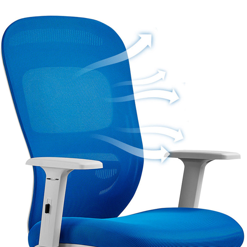 Chaise de bureau à armes amovibles moderne Pas de chaise de bureau pénible