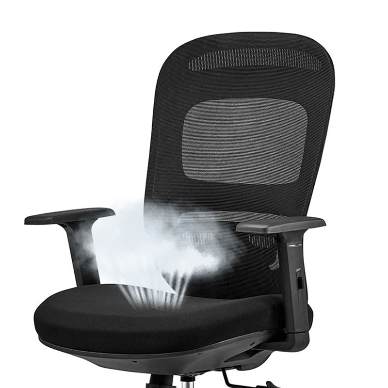 Chaise de bureau à armes amovibles moderne Pas de chaise de bureau pénible