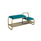 Cushioned Seating Bench Rectangle Shoe Storage Entryway Bench , 12.5 inch W Clearhalo 'Benches' 'Chairs & Seating' 'furn' 'furn_benches' 'Furniture' 'Living Room Furniture' 7083305