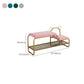 Cushioned Seating Bench Rectangle Shoe Storage Entryway Bench , 12.5 inch W Clearhalo 'Benches' 'Chairs & Seating' 'furn' 'furn_benches' 'Furniture' 'Living Room Furniture' 7083310