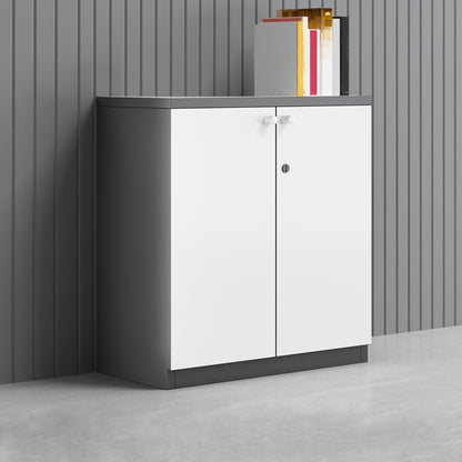 Archivo vertical simple Archivo de madera de la oficina en el hogar