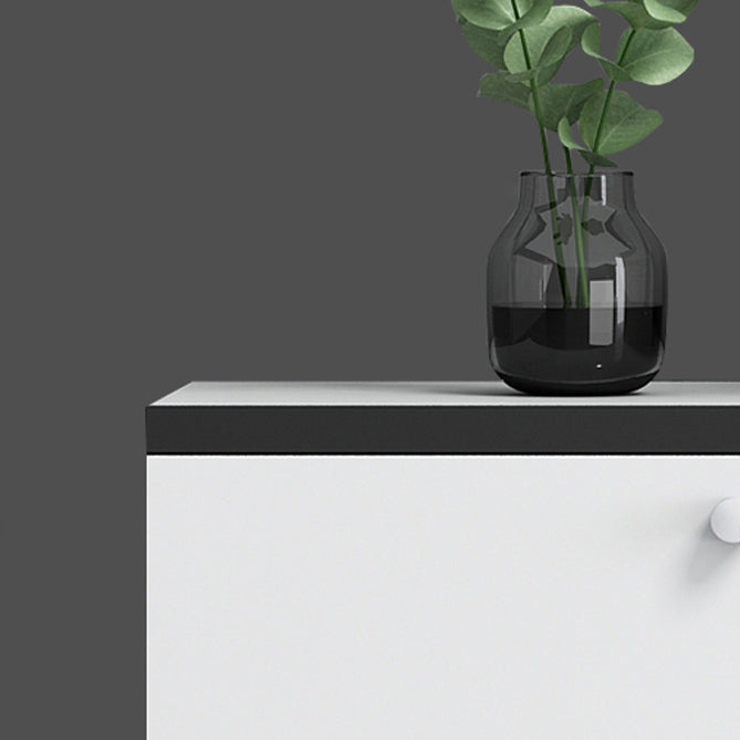 Archivo vertical simple Archivo de madera de la oficina en el hogar