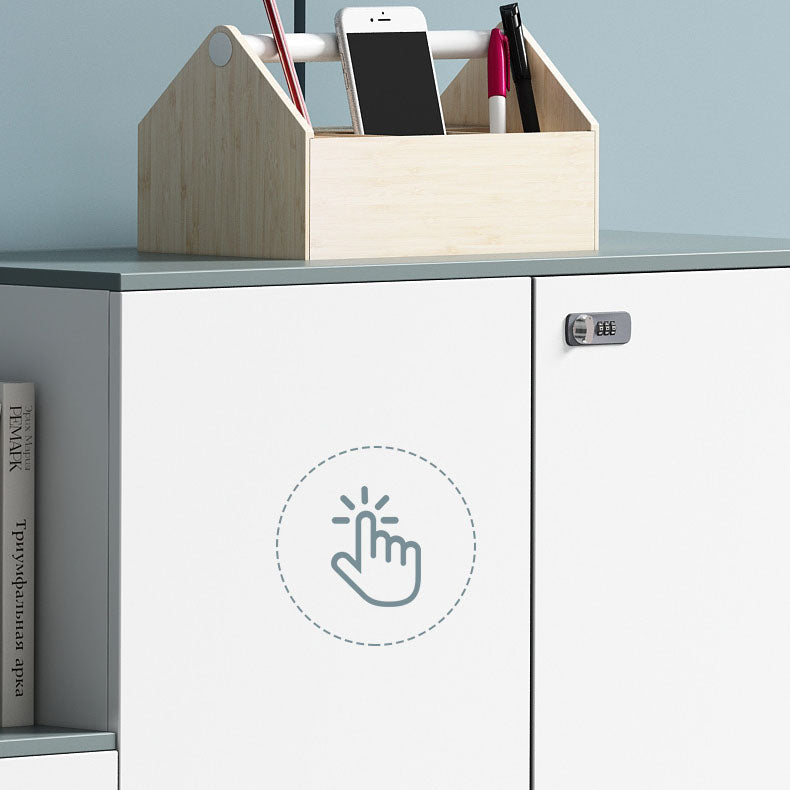 Archivo clásico Archivo vertical de madera para la oficina en casa