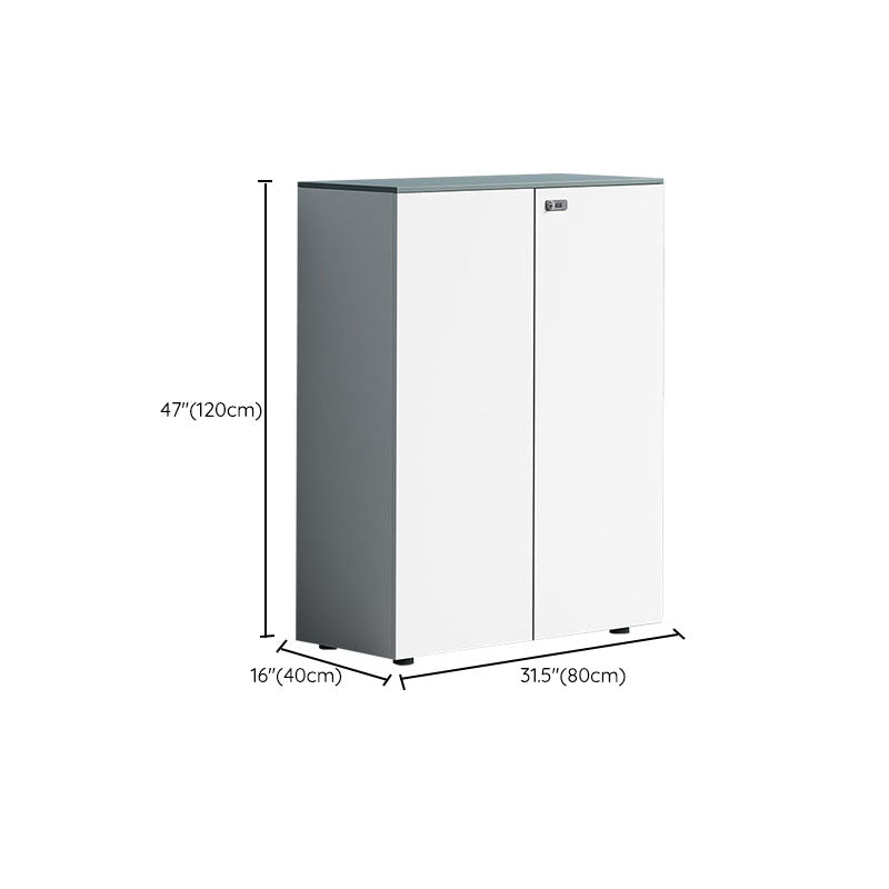 Archivo clásico Archivo vertical de madera para la oficina en casa