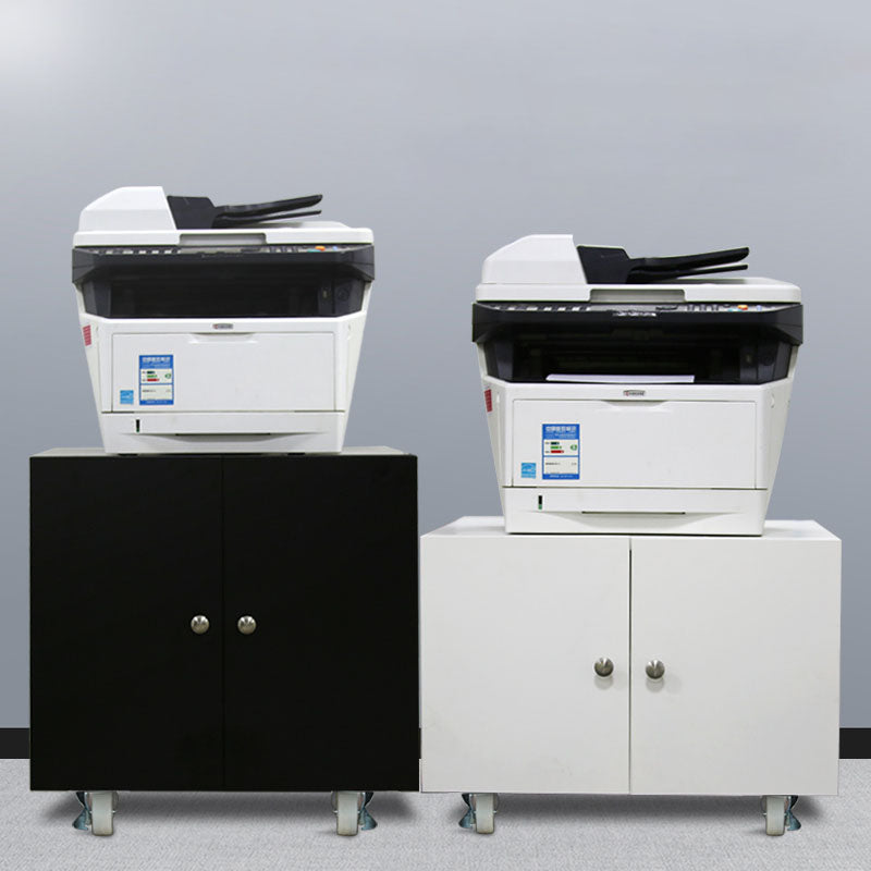 Office Metal Cabinet Modern Locking Drawers File Cabinet with Castors Clearhalo 'Filing Cabinets' 'filling_cabinets' 'furn' 'furn_filling_cabinets' 'Furniture' 'Office Furniture' 7087166