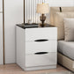 Modern Bed Nightstand Manufactured Wood Night Table with Drawers for Bedroom Clearhalo 'Bedroom Furniture' 'furn' 'furn_night_stand' 'Furniture' 'night_stand' 'Nightstands' 7089008