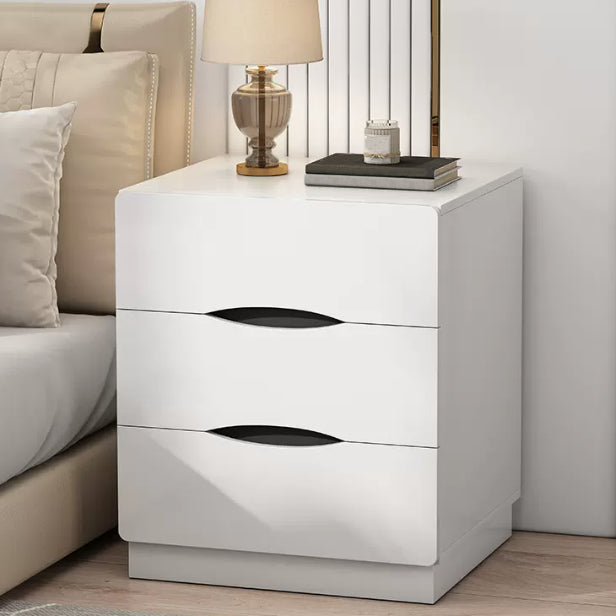 Modern Bed Nightstand Manufactured Wood Night Table with Drawers for Bedroom Clearhalo 'Bedroom Furniture' 'furn' 'furn_night_stand' 'Furniture' 'night_stand' 'Nightstands' 7089012