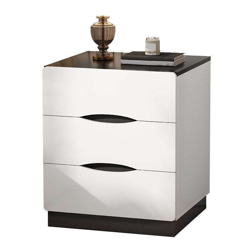 Modern Bed Nightstand Manufactured Wood Night Table with Drawers for Bedroom Clearhalo 'Bedroom Furniture' 'furn' 'furn_night_stand' 'Furniture' 'night_stand' 'Nightstands' 7089014