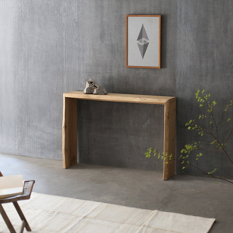 Tavolo da accento largo 12 pollici di console rettangolo moderno di metà secolo